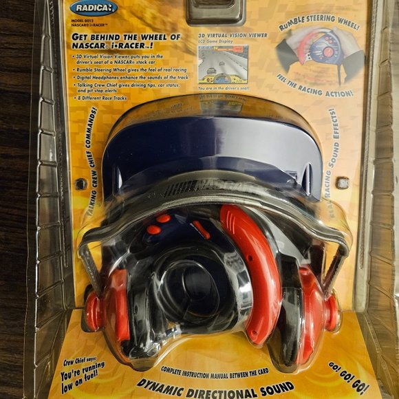 BRAND NEW NASCAR i-RACER VIRTUAL VISION CAR RACING WITH 3-D VIRTUAL VISION - Picture 4 of 5